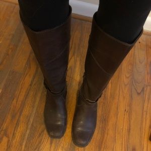 Brown Frye Tall Riding Boots (8.5)